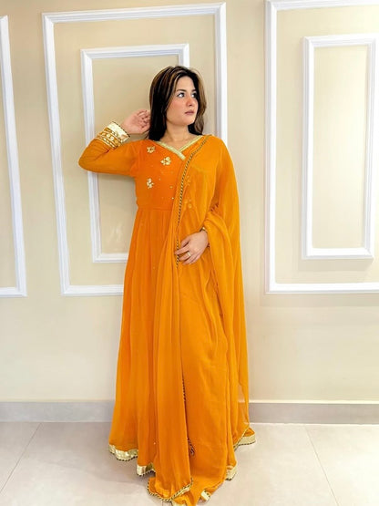 Orange Dress