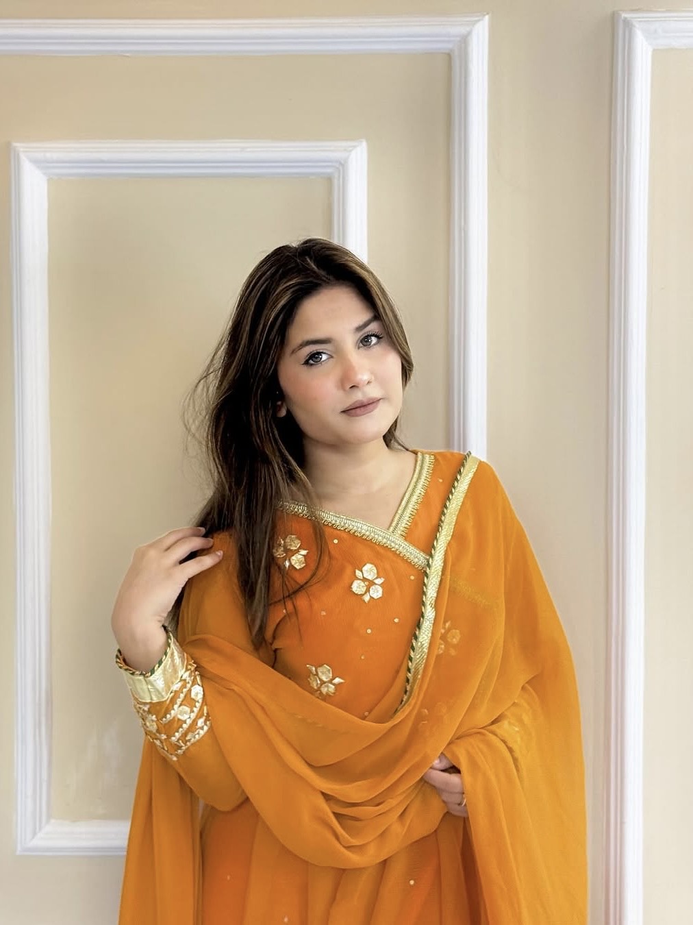 Orange Dress