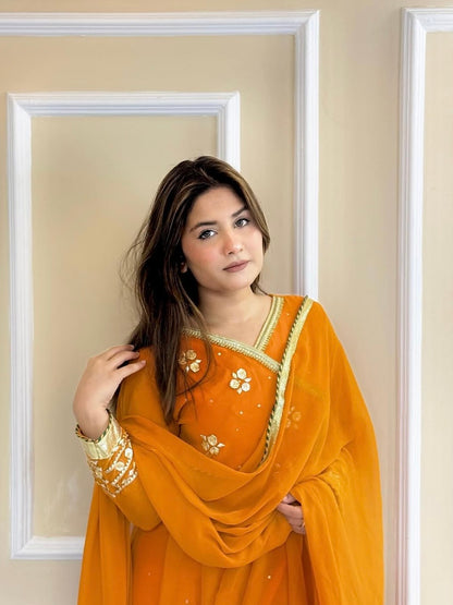 Orange Dress