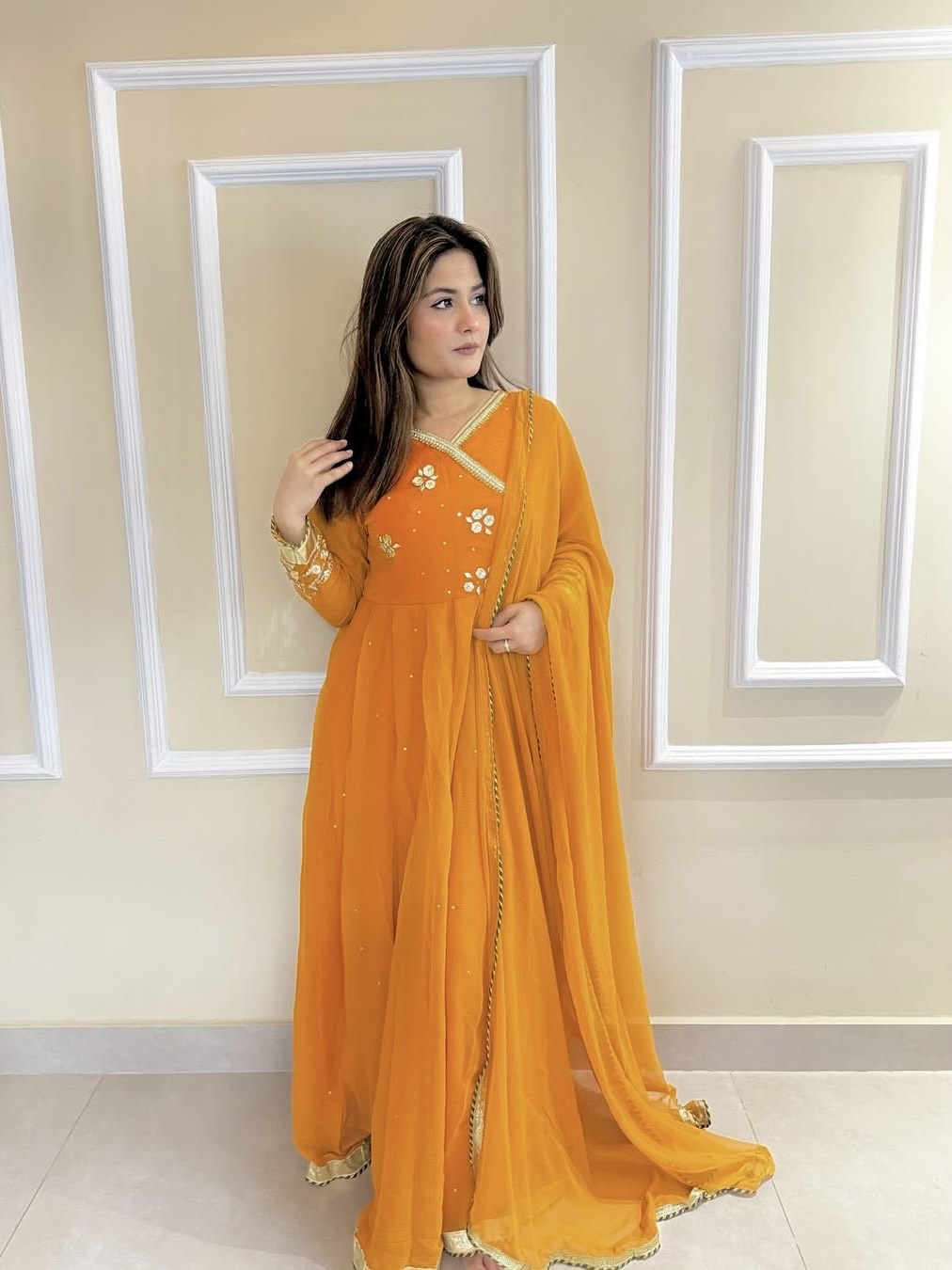 Orange Dress
