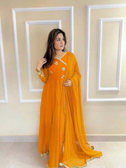 Orange Dress